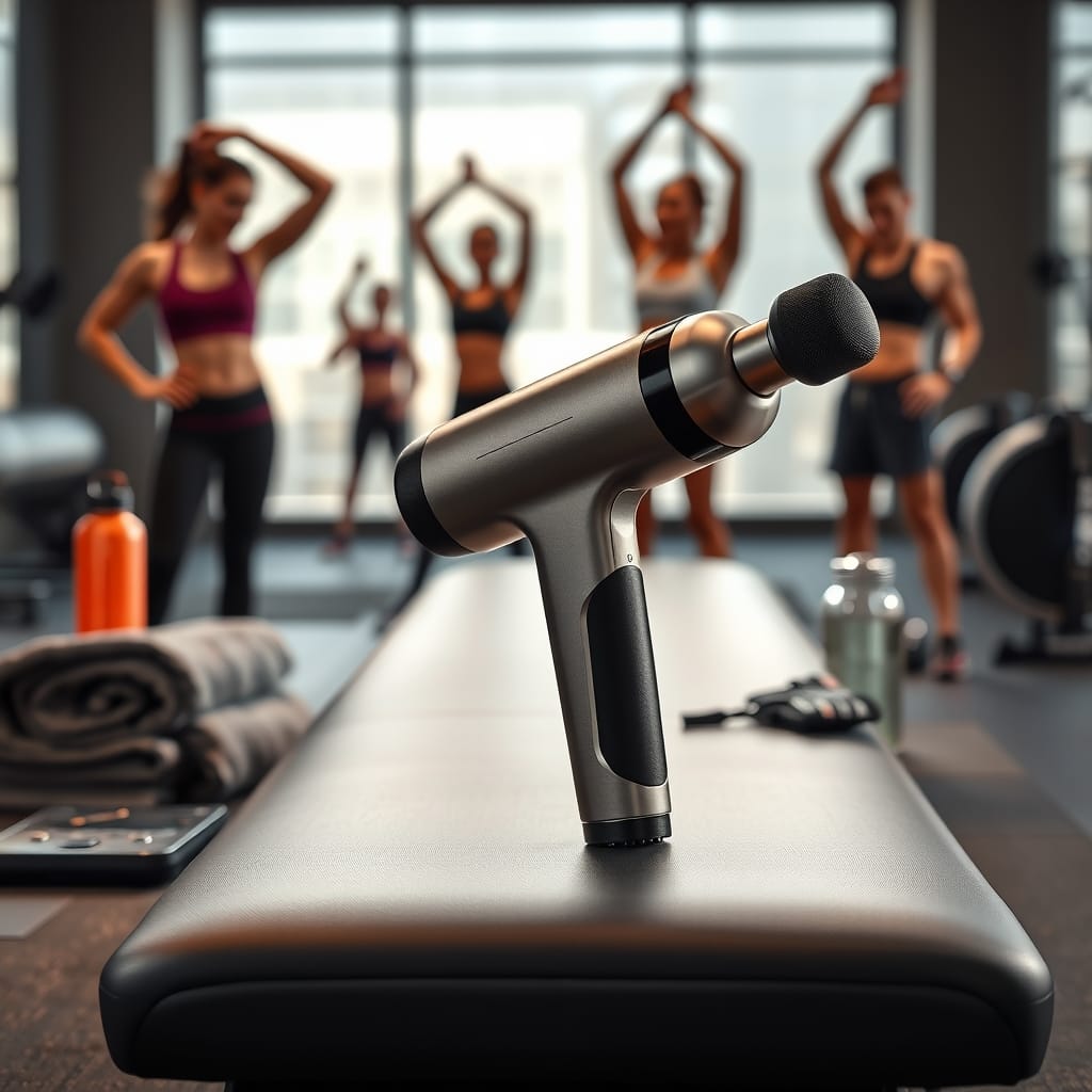 Percussion massage gun WorkoutPump