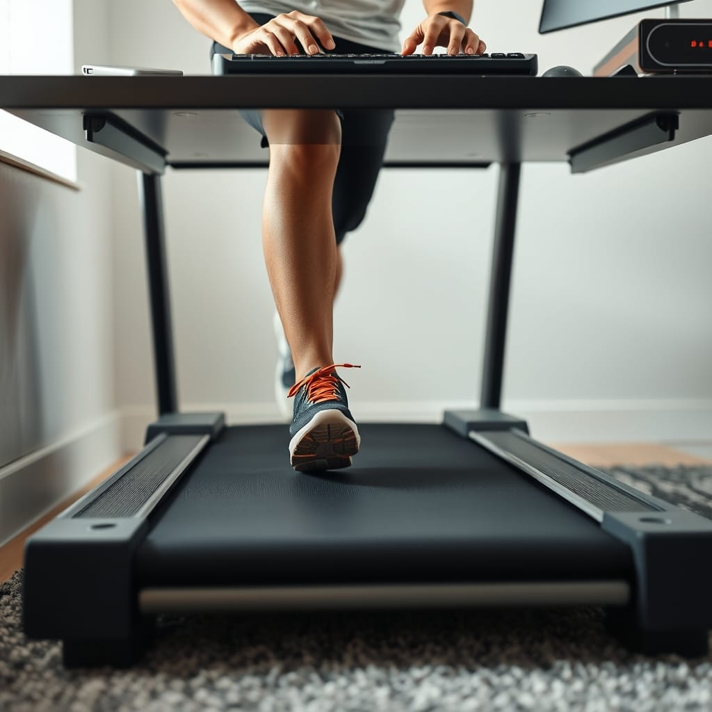 Under desk treadmill 1 WorkoutPump