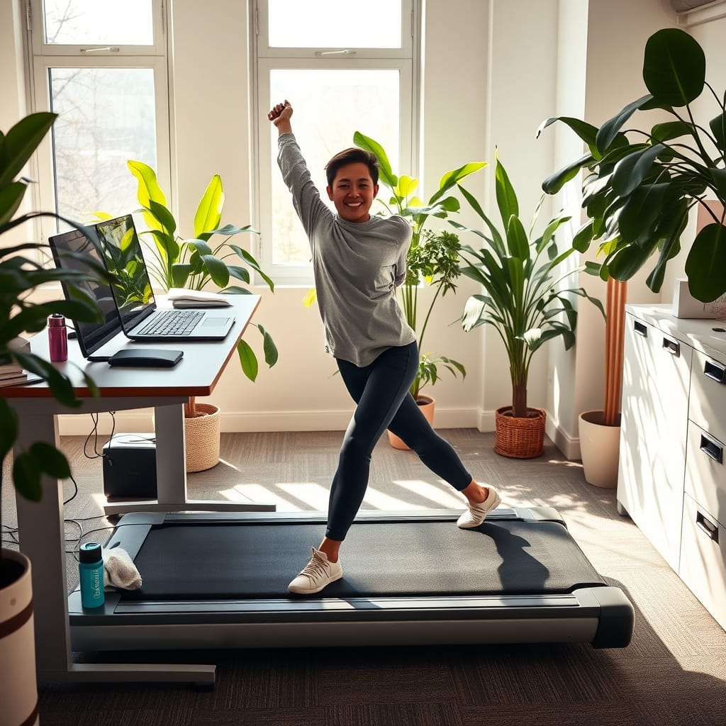 Under-desk treadmill - Illustration 3