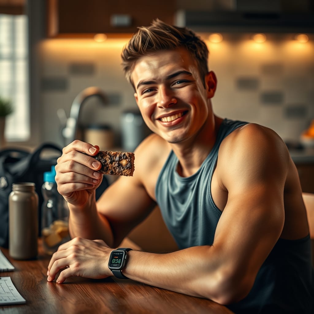 Gatorade Whey Protein Recover Bars, Chocolate Chip, 2.8 ounce(Pack of 12) in action