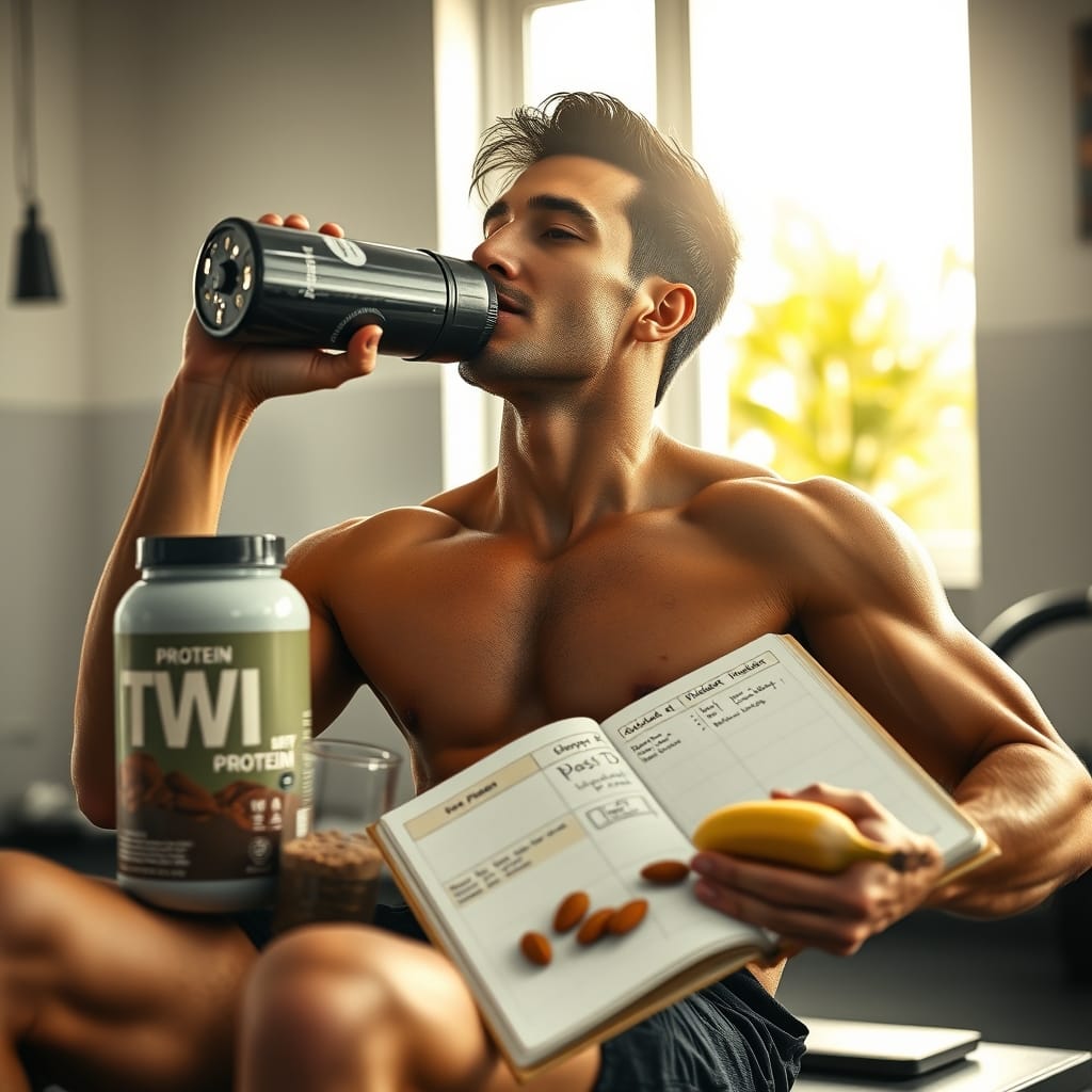 whey protein in action