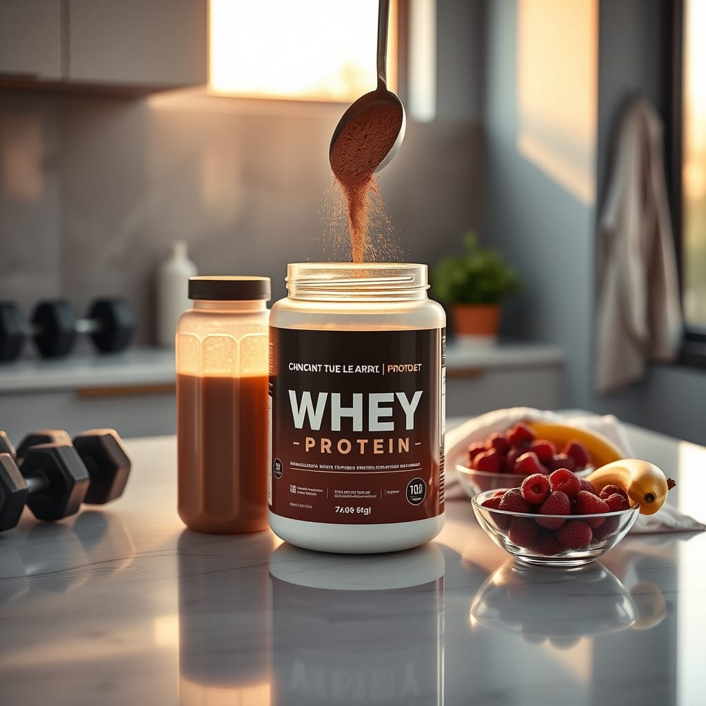 whey protein product view