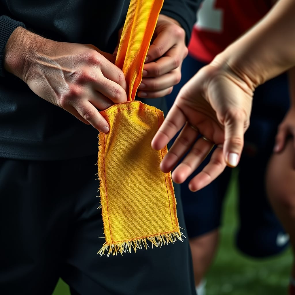 Flag football set - Illustration 2