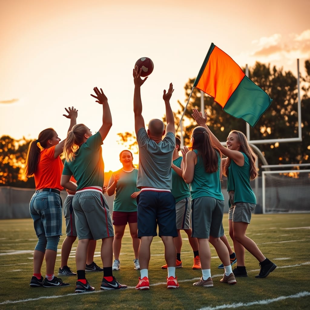 Flag football set 2 WorkoutPump