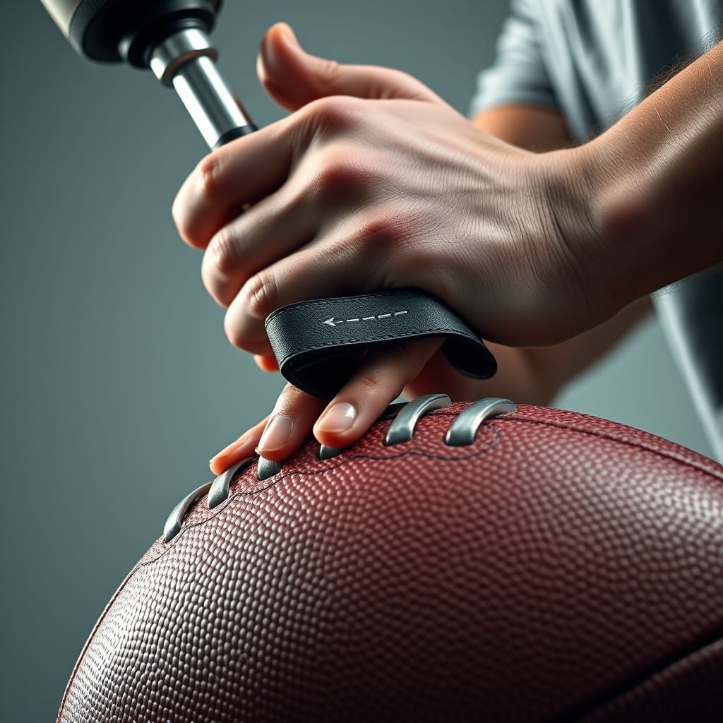 Football throwing trainer - Illustration 2