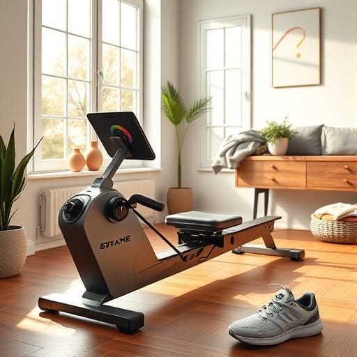 compact rower product view