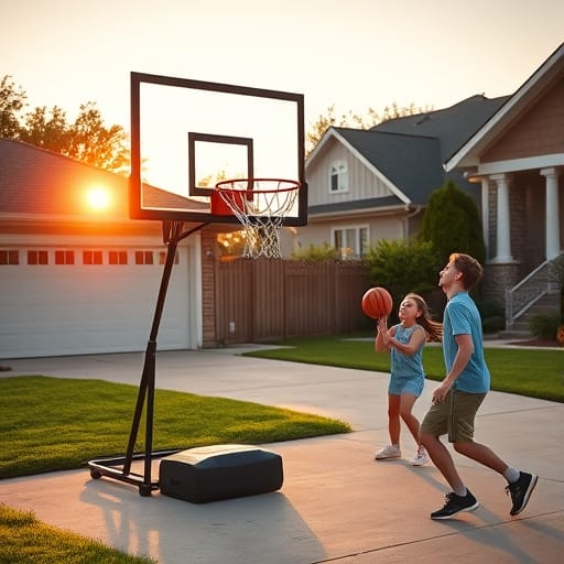 portable hoop product view